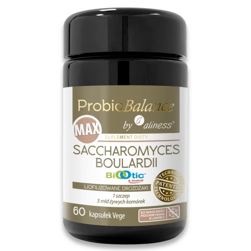 ProbioBALANCE - MAX Saccharomyces Boualardii 5 mld/250mg - 60 kapsułek ProbioBALANCE - MAX Saccharomyces Boualardii 5 mld/250mg - 60 kapsułek